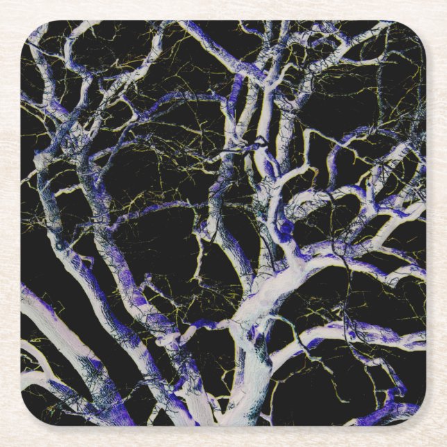 Dark Side 5 coastera Square Paper Coaster (Front)