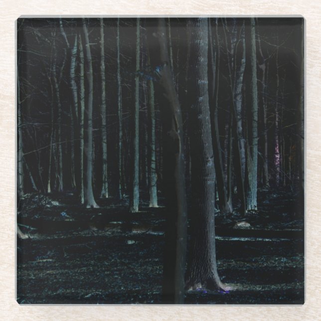 Dark Side 6 coastera Glass Coaster (Front)