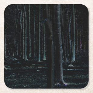 Dark Side 6 coastercnm Square Paper Coaster