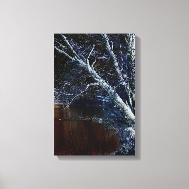 Dark Side 7 11x16.5 (27.5x41.25cm) waccna Canvas Print (Front)