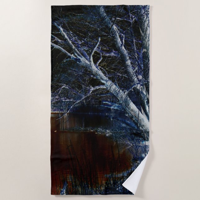 Dark Side 7 btcnm Beach Towel (Front)