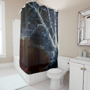 Dark Side 7 sccn Shower Curtain