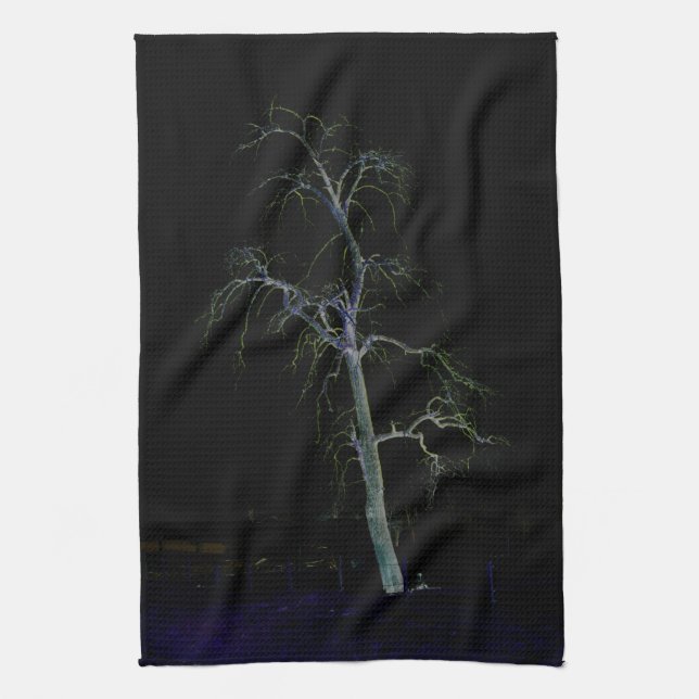 Dark Side 8 ktcnm Tea Towel (Vertical)