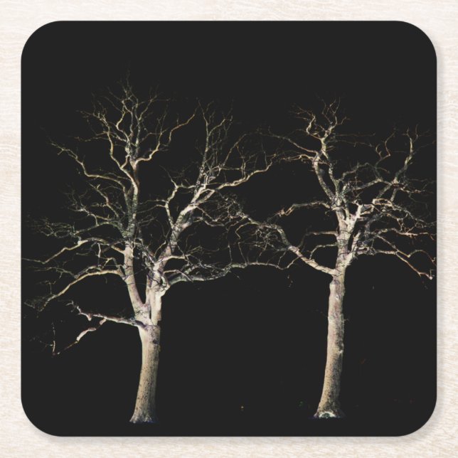 Dark Side 9 coastercna Square Paper Coaster (Front)