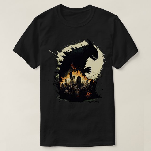 Dark side of Catzilla III T-Shirt (Design Front)