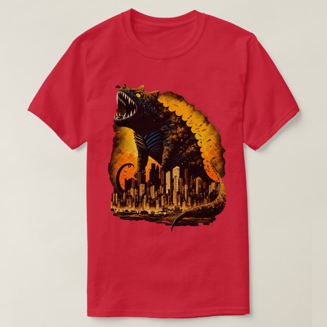 Dark side of Catzilla T-Shirt (Design Front)