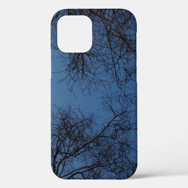 Dark silhouetted trees Case-Mate iPhone case (Back)