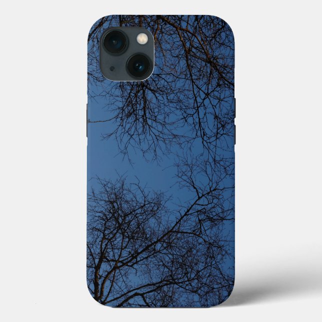 Dark silhouetted trees Case-Mate iPhone case (Back)