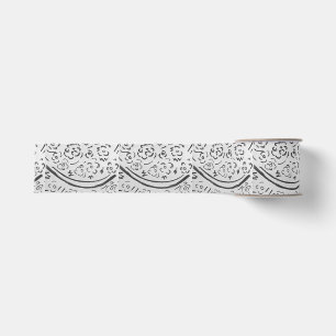 Dark Silver Grosgrain Ribbon