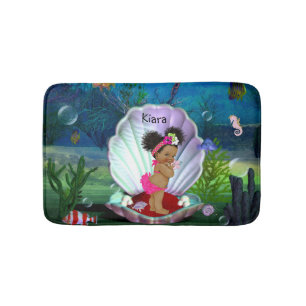 Dark Skin Sea Baby Bath Mat
