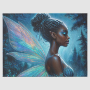 Dark-Skinned Fairy At Night Tissue Paper