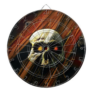 Dark Skull Dartboard