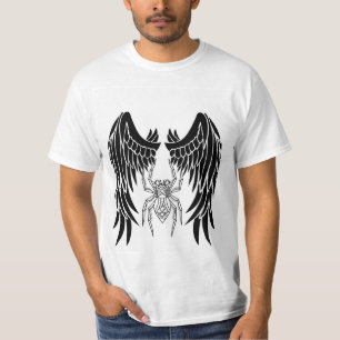Dark Skull Moth – Gothic Fantasy Creature Art T-Shirt