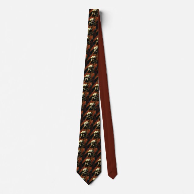 Dark Skull Tie (Front)