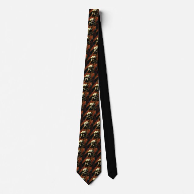 Dark Skull Tie (Front)