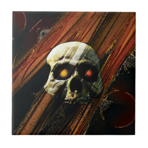 Dark Skull Tile