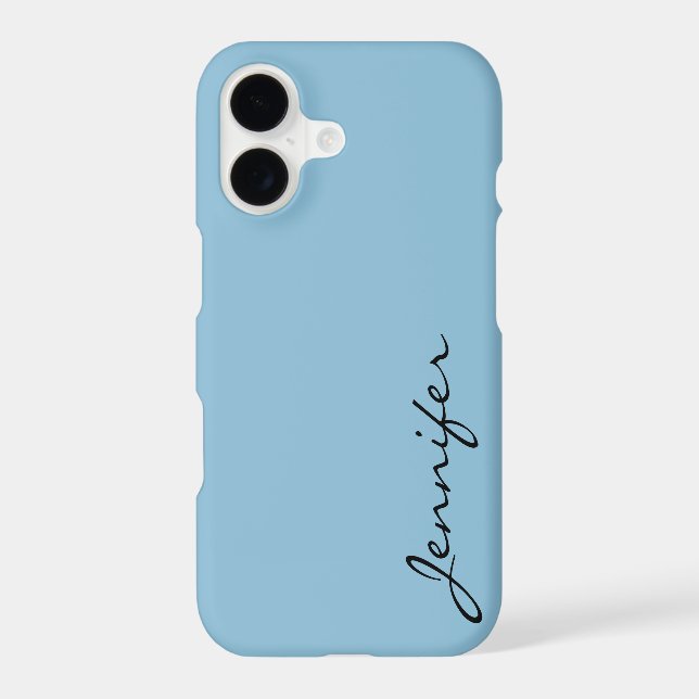 Dark sky blue colour background (Back)