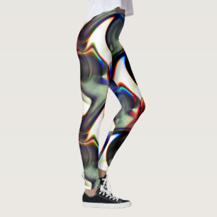 Dark smoke or spirally hollowed out with coloured leggings