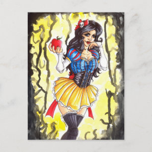 Dark Snow White Postcard