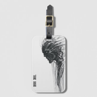 Dark Soul Dark Being Sketch Luggage Tag
