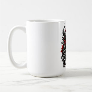 Dark Soul Demon Skull Gothic Metal Art Coffee Mug
