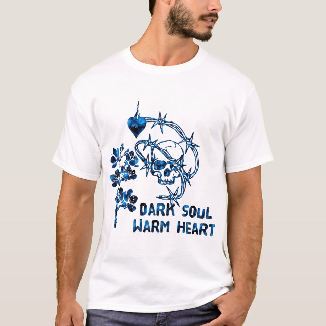 Dark Soul Skull T-Shirt (Front)