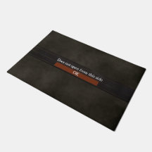 Dark Souls doormat, Does not open from this side