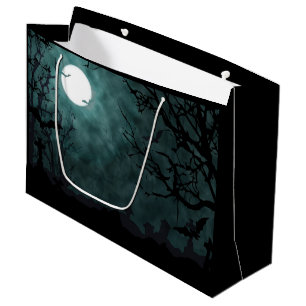 Dark Spooky Night Large Gift Bag