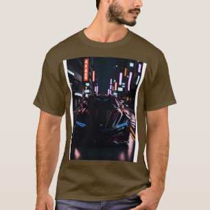 Dark Sports in Japanese Neon City T-Shirt