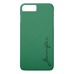 Dark spring green colour background iPhone 8 plus/7 plus case