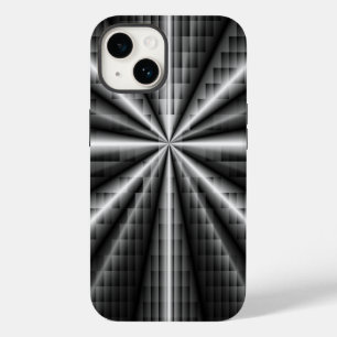 Dark Stainless Steel Mosaic Case-Mate iPhone 14 Case