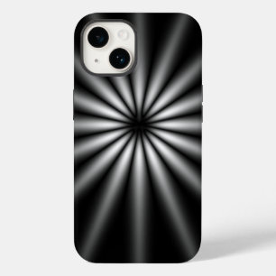 Dark Stainless Steel Starburst Case-Mate iPhone 14 Case