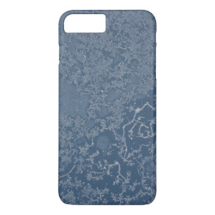 Dark Steel Blue Icy Crystals iPhone 8 Plus/7 Plus Case