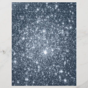 Dark Steel Blue Stars