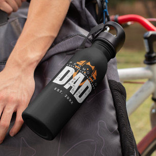Dark Stylish Promoted To Dad New Dad Father's Day 710 Ml Water Bottle