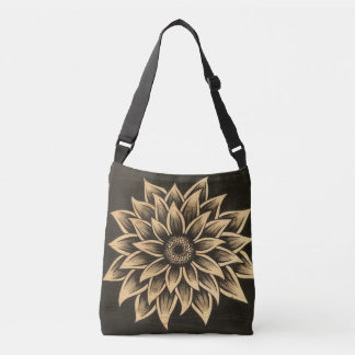 Dark Sunflower Tote