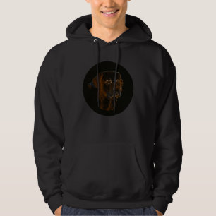 Dark Surreal Labrador Retriever Hoodie