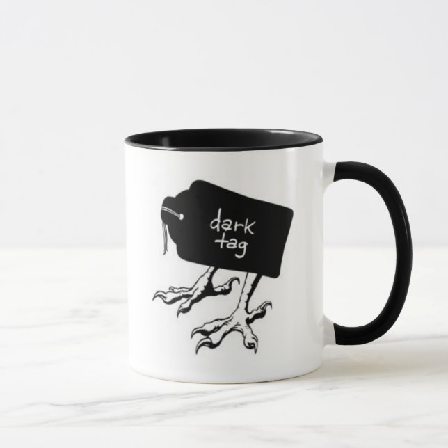 Dark Tag Mug (Right)