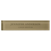 Dark Tan Brown Colour Professional Modern Plain
