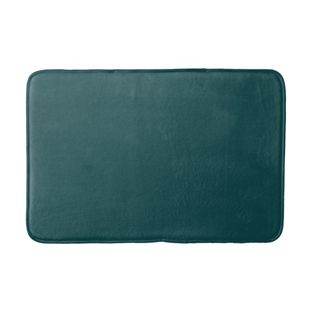 Dark Teal Bath Mat (Front)