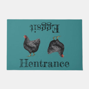 Dark Teal Blue Door Mat Farmhouse Hentrance Eggit