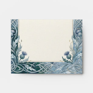 Dark Teal Celtic Envelope