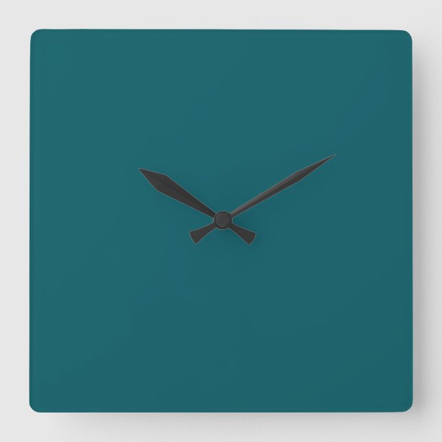 Dark Teal Green Clock (Front)