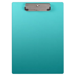 “Dark Teal Ombre” Clipboard