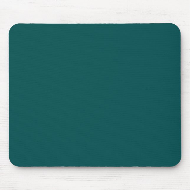  Dark Teal  (solid colour)  Mouse Mat (Front)