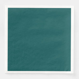 Dark Teal  (solid colour)  Napkin