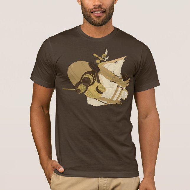 Dark The Robot T-Shirt (Front)