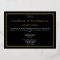 Dark Theme Gold Foil Certificate of Authenticity