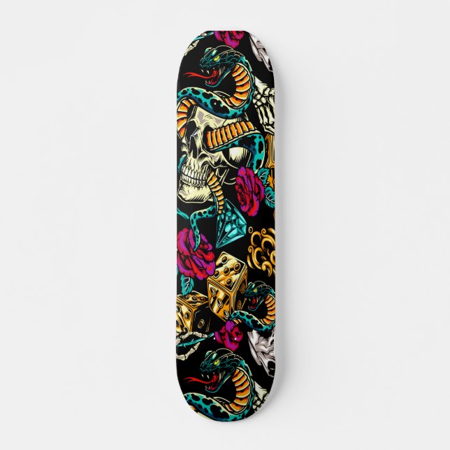 Dark Thoughts Skateboard (Front)