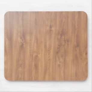 Dark timber pattern mouse mat